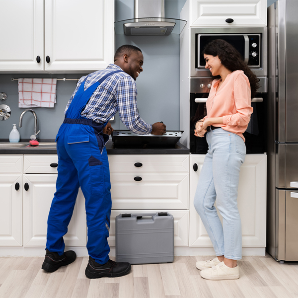 can you provide an estimate for cooktop repair before beginning any work in Columbia IL